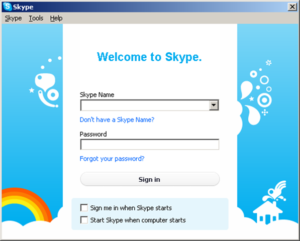 Skype Login
